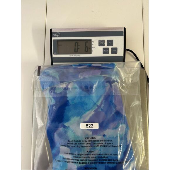 LOGO by Lori Goldstein Women’s Top 1X Blue Sheer Button Front Blouse Long Sleeve - Picture 12 of 12